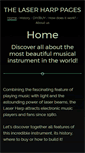 Mobile Screenshot of laserharp.com